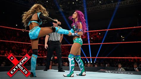 sasha foxx mixed fight|Sasha Banks and Alicia Fox throw down with reckless abandon